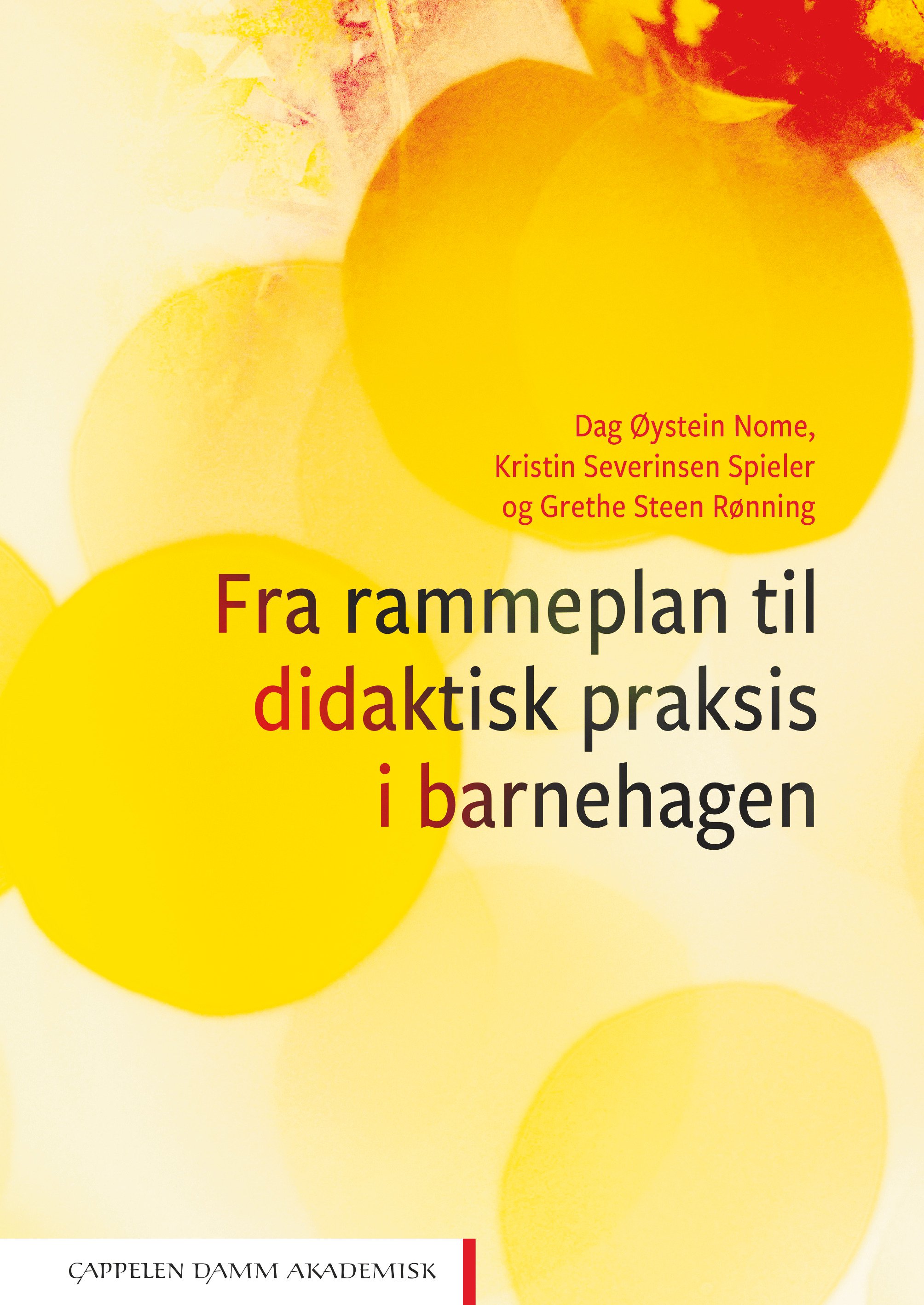 Fra Rammeplan Til Didaktisk Praksis I Barnehagen | Biblioteksentralen