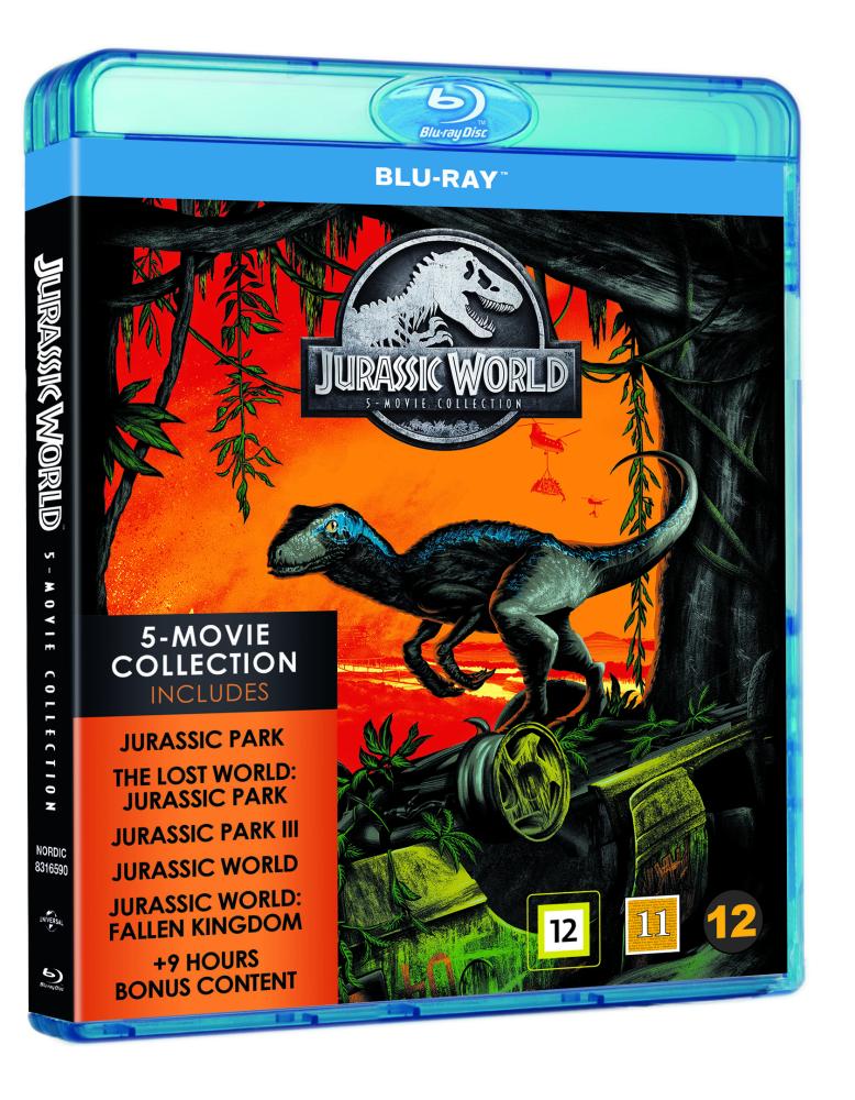 Jurassic Park 1-5 Box