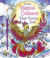 Magical creatures magic painting book