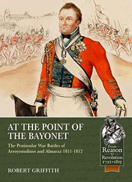 At the point of the bayonet