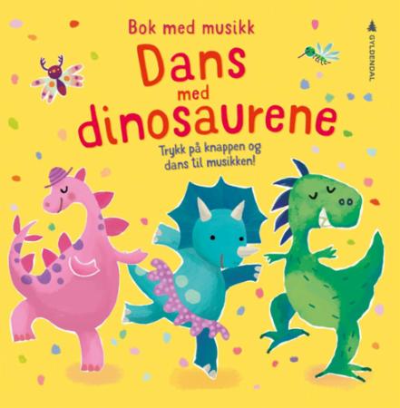 Dans med dinosaurene : trykk på knappen og dans til musikken!