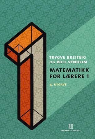 Matematikk for lærere (1)