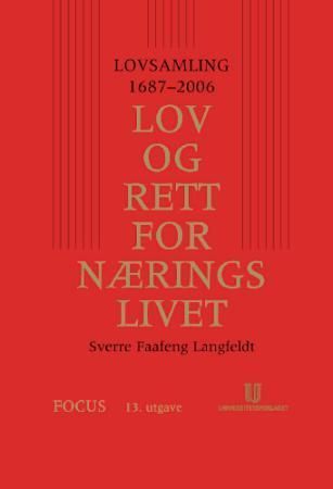 Næringslivets lovsamling 1687-2006