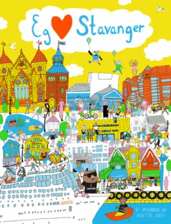Eg elske Stavanger : ei myldrebok