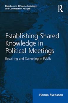 Establishing shared knowledge in political meetings