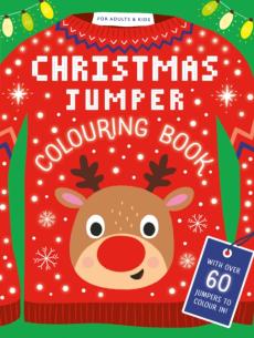 Christmas jumper colouring book