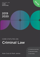 Core statutes on criminal law 2019-20