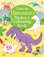 Dinosaurs sticker and colouring book