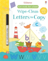 Wipe-clean letters to copy