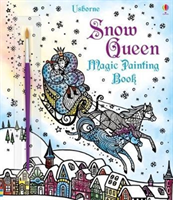Magic painting the snow queen