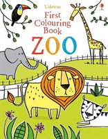 First colouring book zoo
