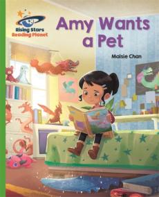 Reading planet - amy wants a pet - green: galaxy