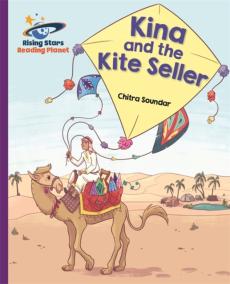 Reading planet - kina and the kite seller - purple: galaxy