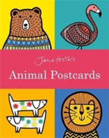 Jane foster animal postcard book