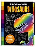 Scratch and draw dinosaurs