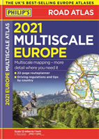 2021 philip's multiscale road atlas europe