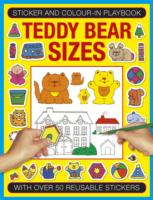 Sticker and color-in playbook: teddy bear sizes