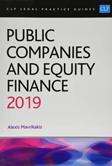 Public companies and equity finance 2019