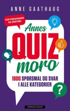 Annes quizmoro : 1800 spørsmål og svar i alle kategorier