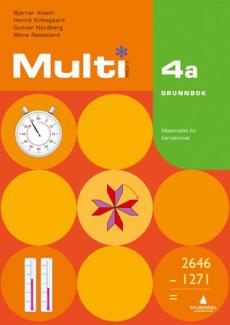 Multi 4a, 2. utgåve : Grunnbok : matematikk for barnesteget