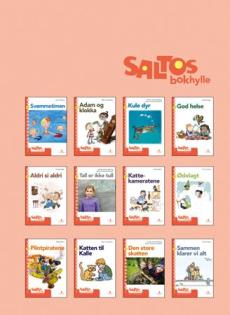 Saltos bokhylle : nivå 3-4