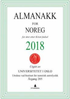 Almanakk for norge 2018