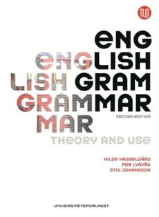 English grammar : theory and use