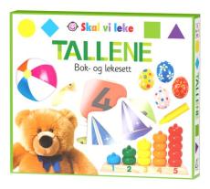 Tallene : bok- og lekesett