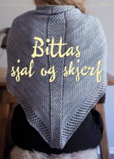 Bittas sjal og skjerf : strikkeoppskrifter