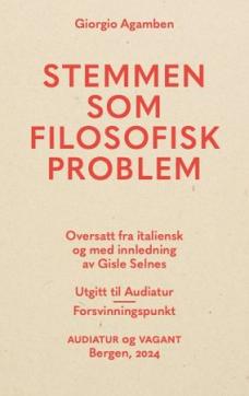 Stemmen som filosofisk problem