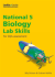 National 5 biology lab skills