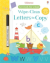 Wipe-clean letters to copy