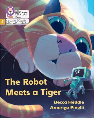 Robot meets a tiger