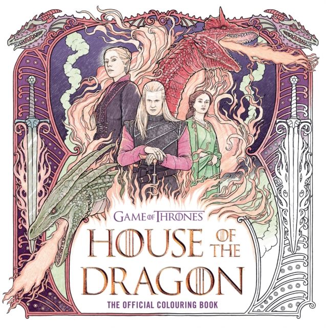 House of the dragon: the official colouring book