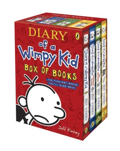 Diary of a wimpy kid : box of books