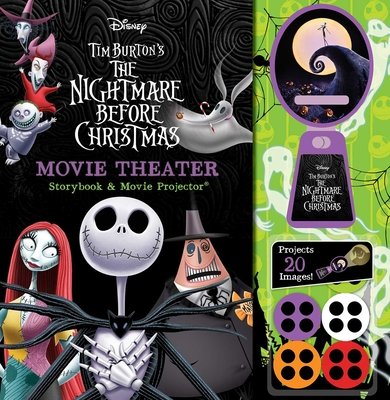 Disney: Tim Burton's the Nightmare Before Christmas Movie Theater Storybook & Movie Projector