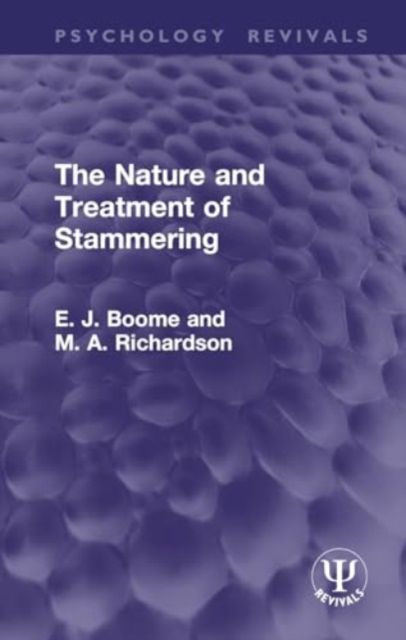 Nature and treatment of stammering