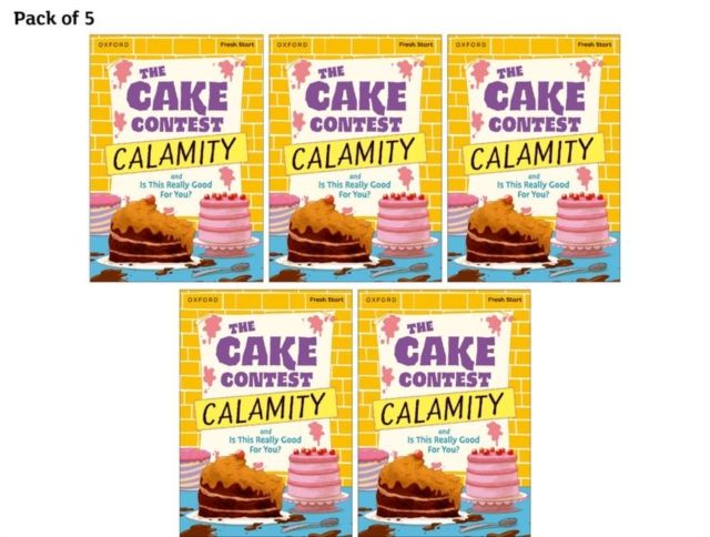 Read write inc. fresh start readers: read write inc. fresh start readers book 9: the cake contest calamity & is this really good for you? - pack of 5