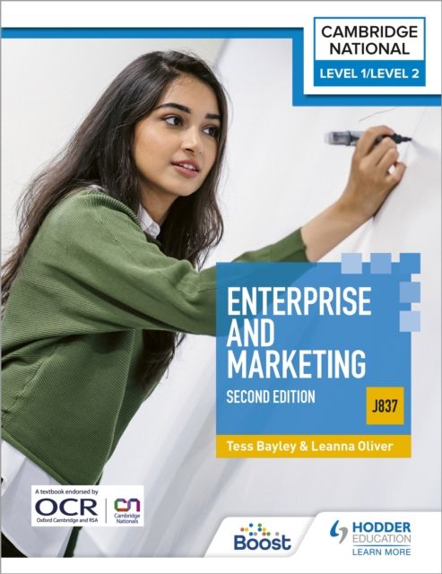 Ocr cambridge national level 1/level 2 in enterprise & marketing (j837): second edition