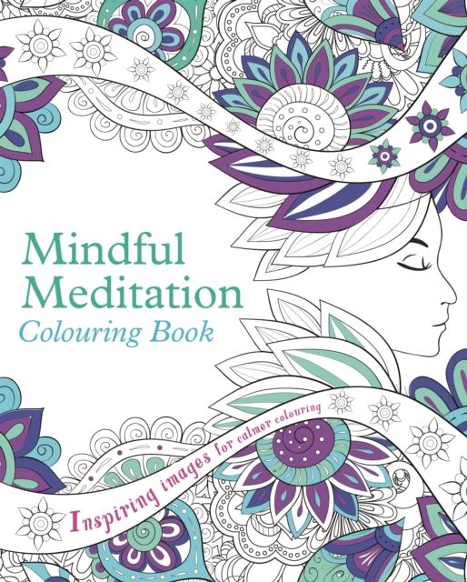 Mindful meditation colouring book