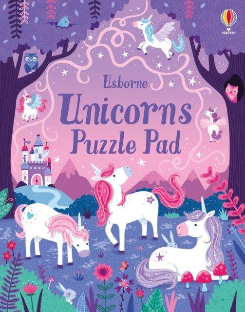 Unicorns puzzle pad