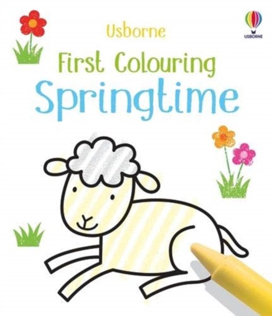 First colouring spring time