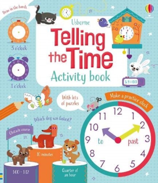 Telling the time activity book