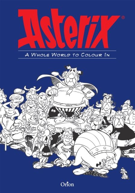 Asterix colouring book