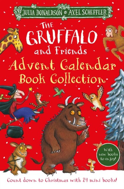 Gruffalo and friends advent calendar book collection (2022)