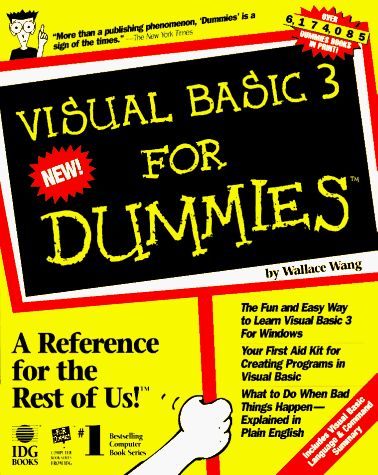 Visual Basic 3 for dummies
