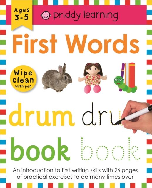 Wipe clean workbook first words