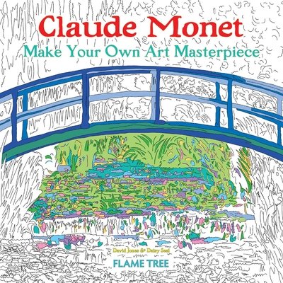 Claude monet (art colouring book)