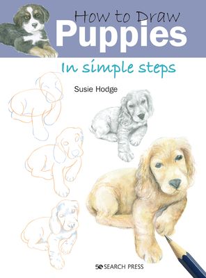 How to draw puppies in simple steps
