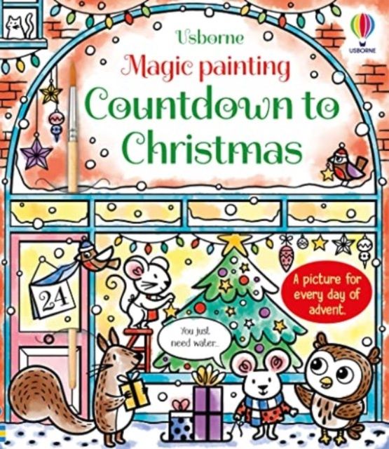 Magic painting countdown to christmas